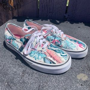 Vans Authentic Feather Pattern Shoes